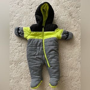 Weatherproof Baby Snowsuit Bunting  6-9m